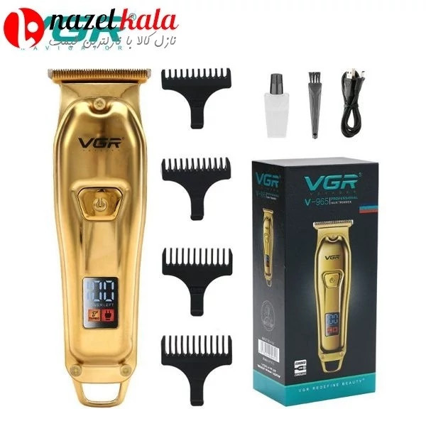 / لوازم برقی و آرایشی / ماشین اصلاح / ماشین اصلاح سر و صورت وی جی ار مدل V-965