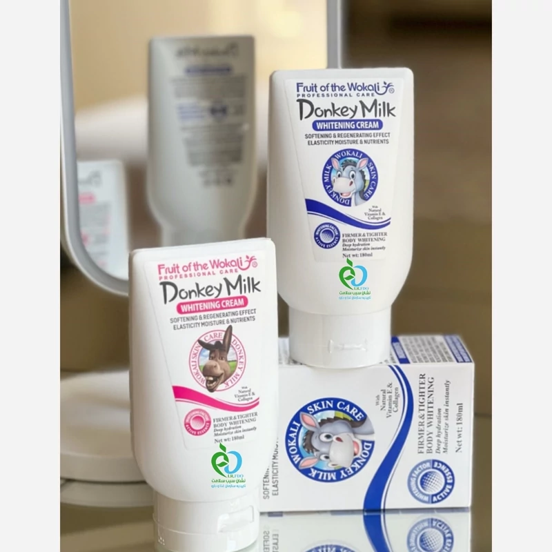 کرم Donkey Milk سفید کننده شیر الاغ 180 میل