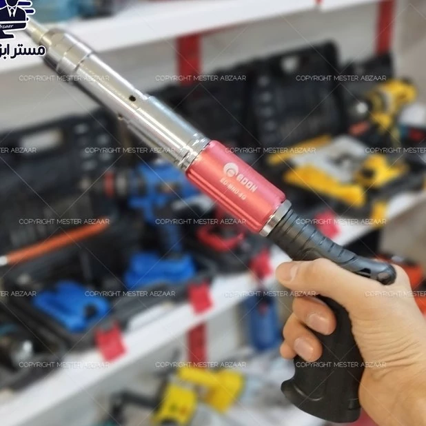 میخکوب چاشنی صنعتی باروتی ادون بدنه استیل دستی تفنگی با کیف و لوازم مدل EDON ED-MND-8G