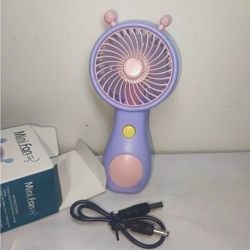 پنکه دستی مینی فن شارژی مدل SL-6602 با کیفیت عالی