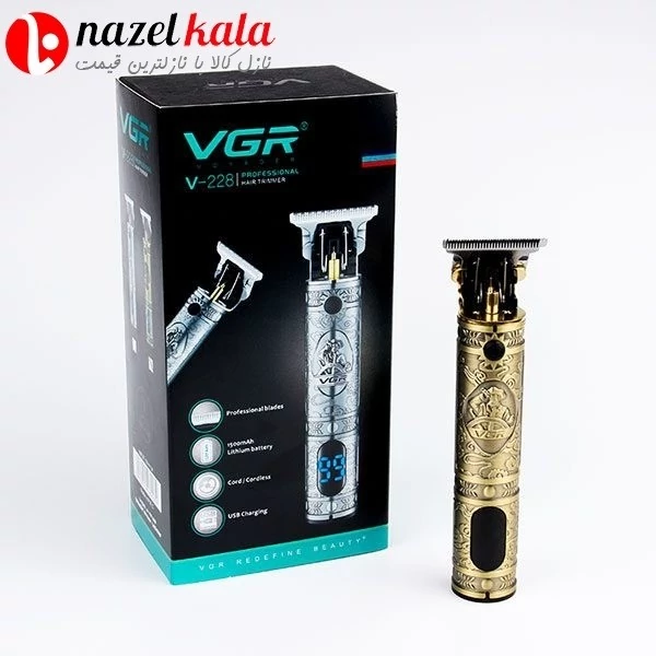 ماشین اصلاح خط زن وی جی آر مدل VGR V-228 VGR V-228 Hair Clippers