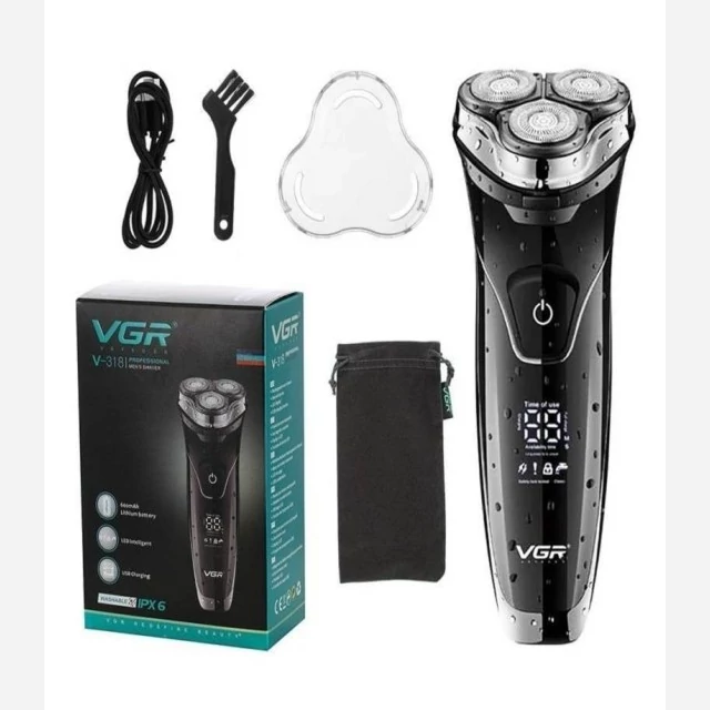 ماشین اصلاح صورت و ریش تراش صفر زن وی جی آر (ار) VGR V-318