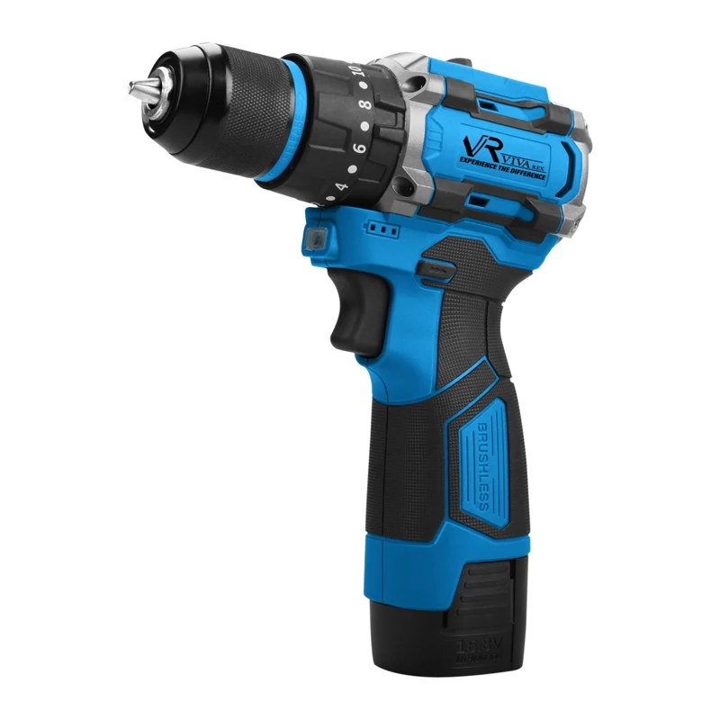 دریل چکشی براشلس ویوارکس مدل VR1610V-21BL  7