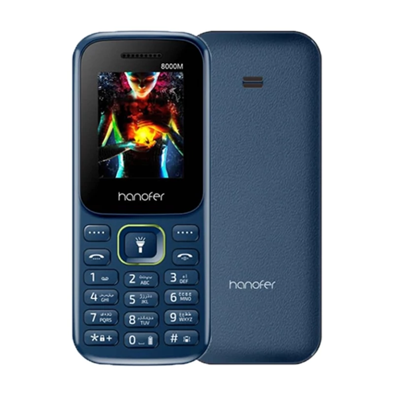 گوشی موبایل هانوفر مدل 8000M دو سیم کارت 3.5  32MB