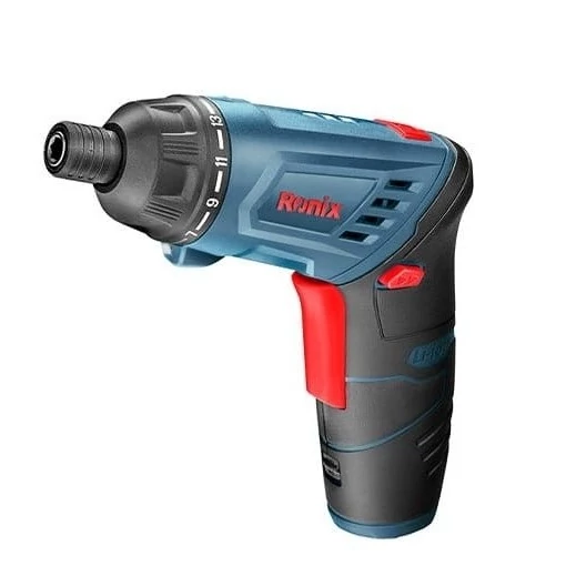 پیچ گوشتی شارژی تاشو رونیکس 3.6 ولت مدل 8530