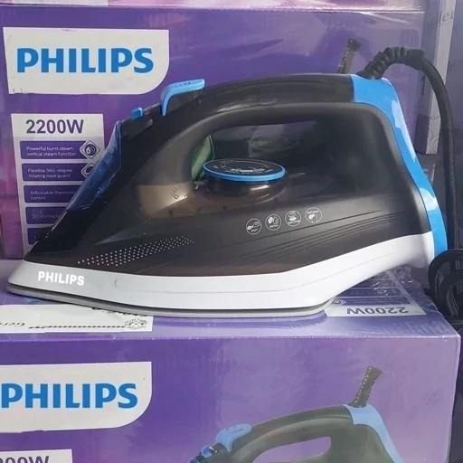 اتو بخار کف سرامیک فیلیپس philips کیفیت عالی 2200 وات بخاردهی پیوسته عالی