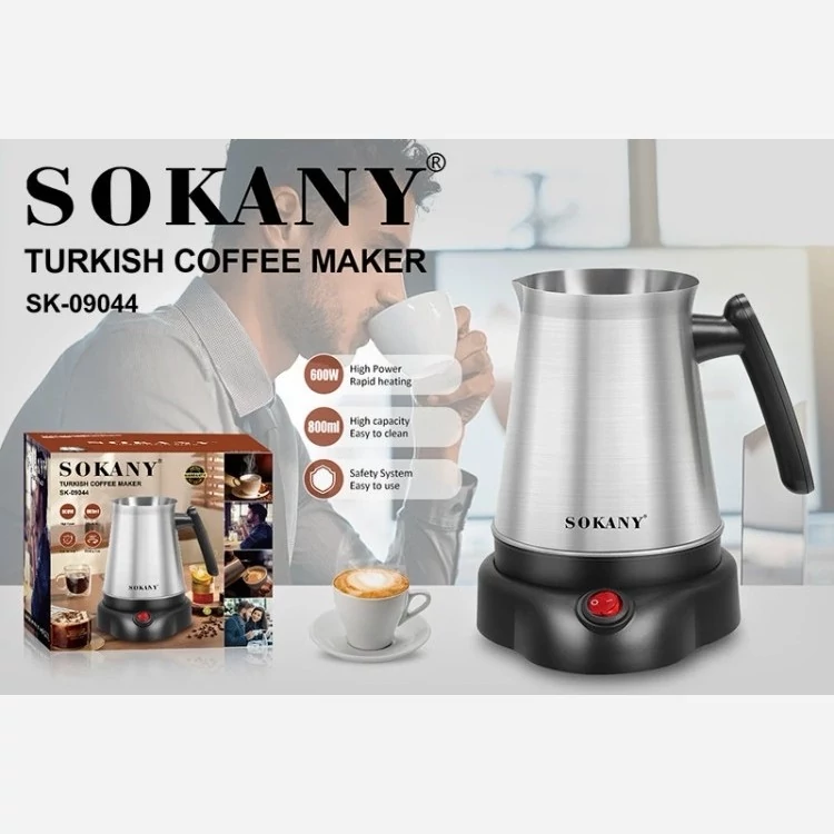قهوه ساز ترکی سوکانی-مدل SOKANY SK-09044 برند Sokany