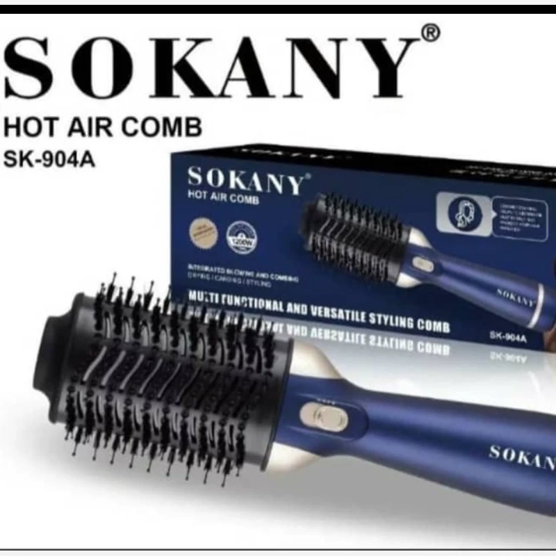 برس حرارتی مو سوکانی مدل SK-904a  صاف کن و حالت دهنده مو حرفه ای