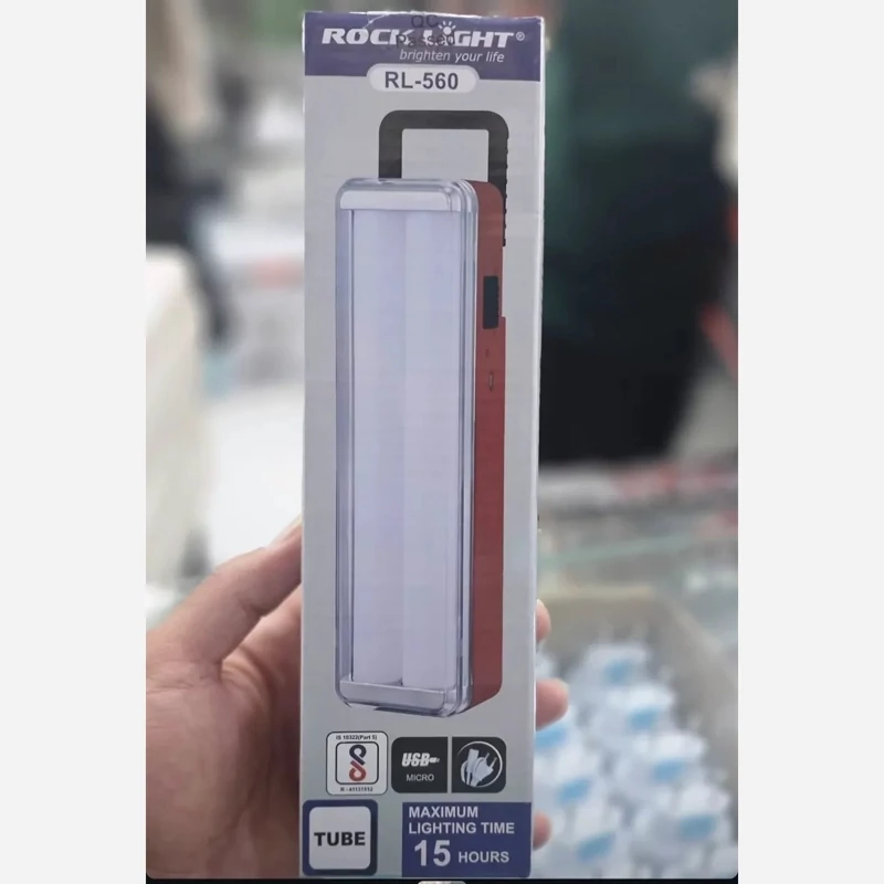 چراغ اضطراری شارژی راک مدل RL-560