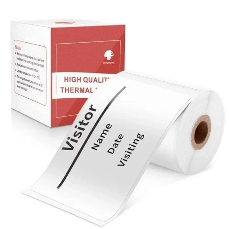 لیبل حرارتی برند phomemo عرض 50 طول 80 میلیمتر