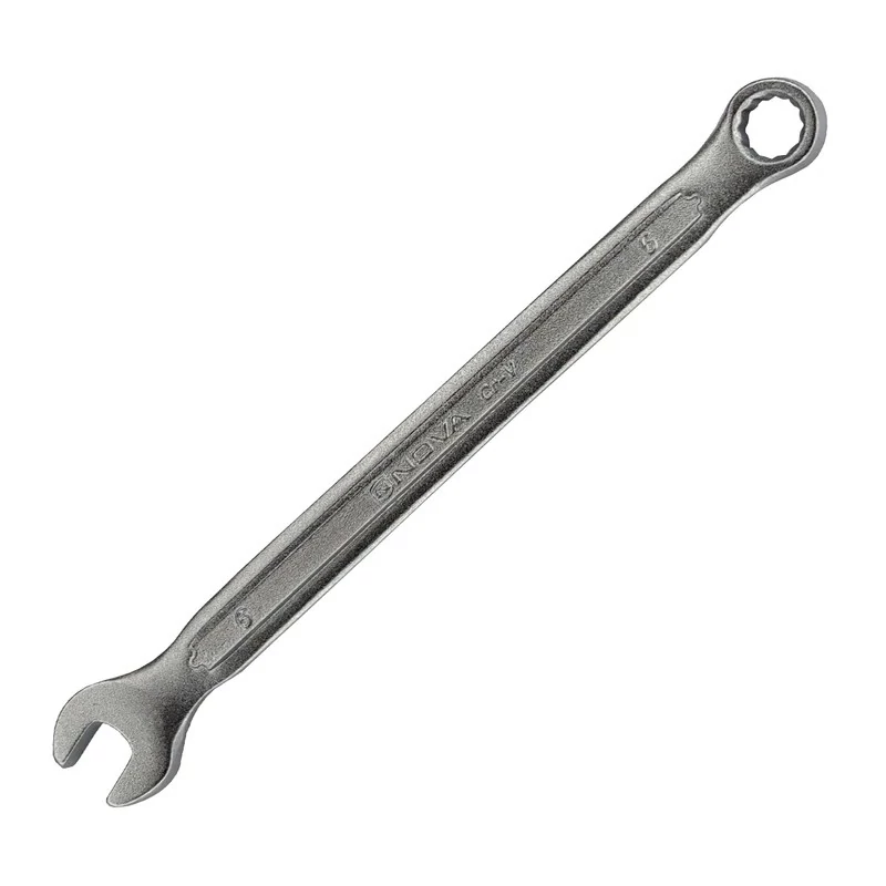 آچار یک سر رینگی نووا سایز 6 مدل  1017 آچار آچار تخت و رینگی ابزار دستی