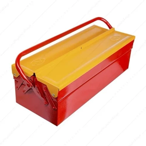 جعبه ابزار اتومات دو طبقه طول 50 سانتی متر کد  512 وفایی