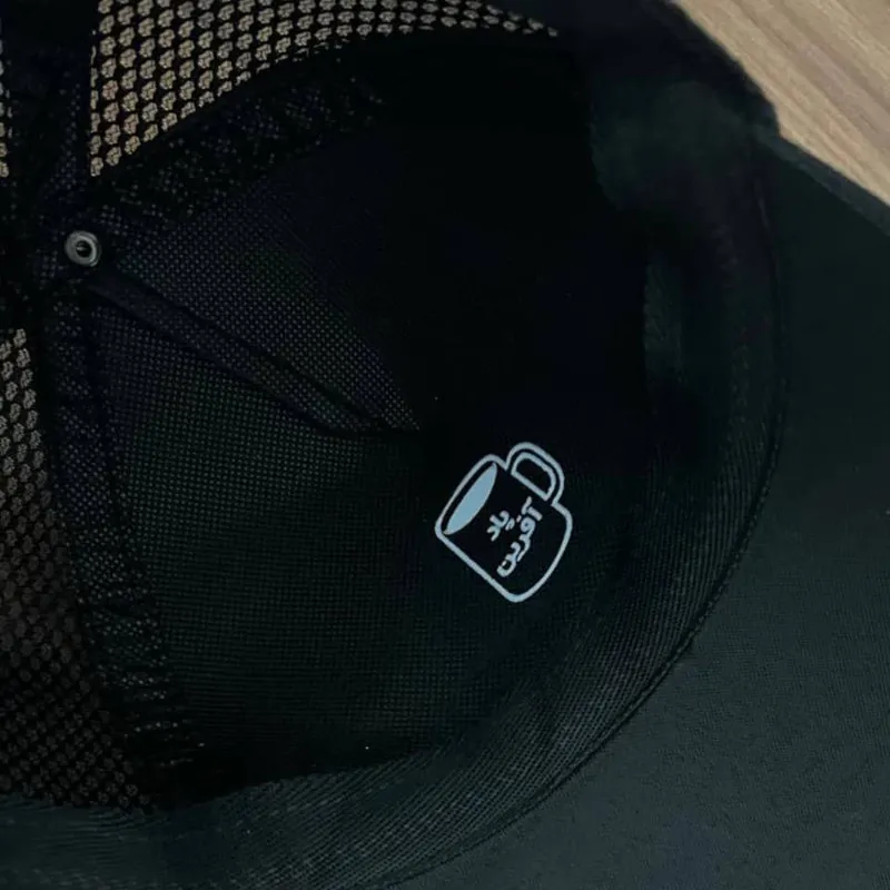 کلاه کپ مدل فوتبالی اینتر میلان جنس کتان قابل تنظیم