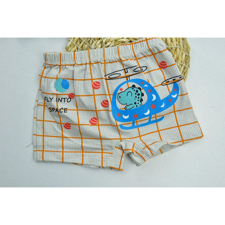 شورت پادار پسرانه پنبه ای ساده و طرح دار کمر کش