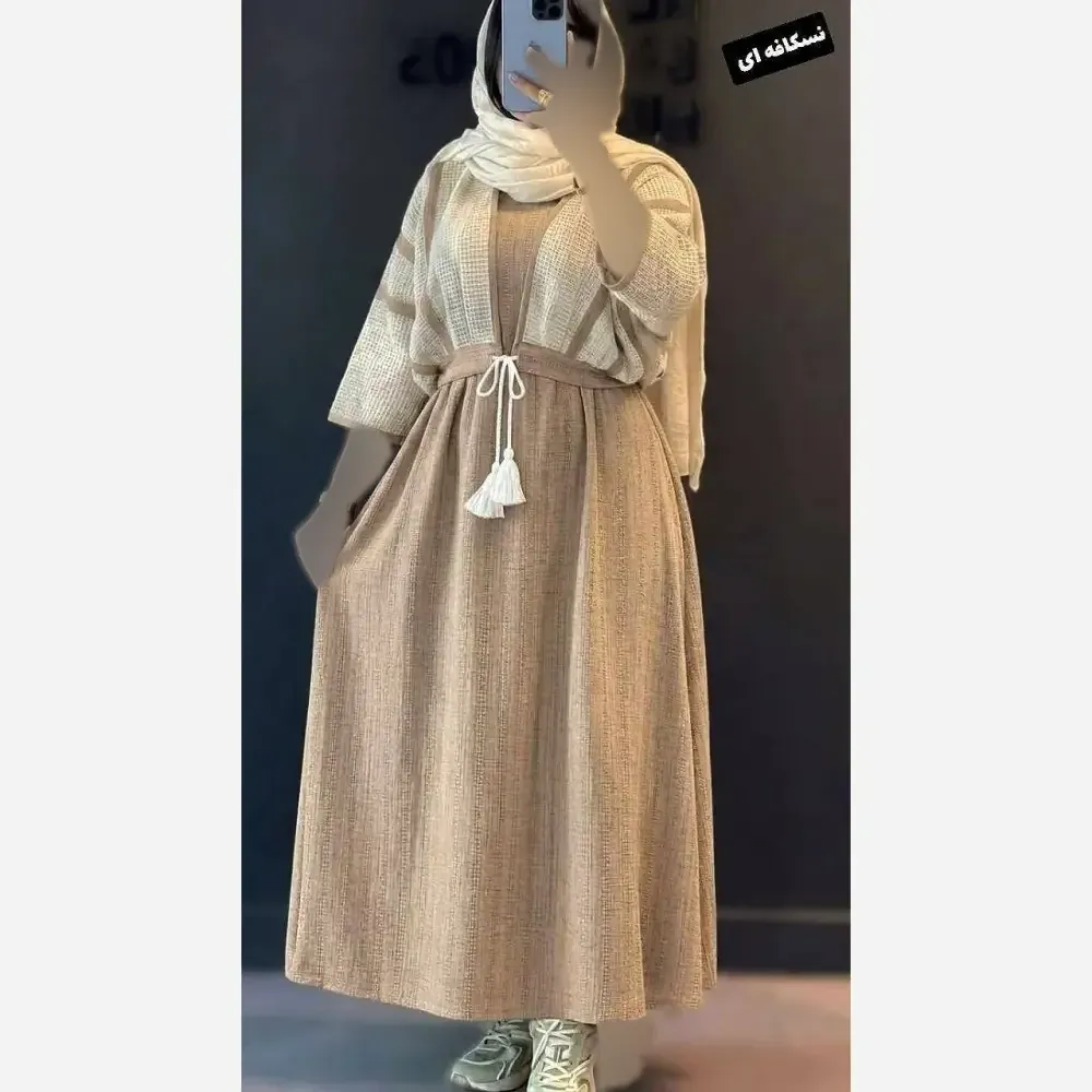 کت و سارافون زنانه جنس زیره شانتون و کت حصیری سایز 38 تا 46