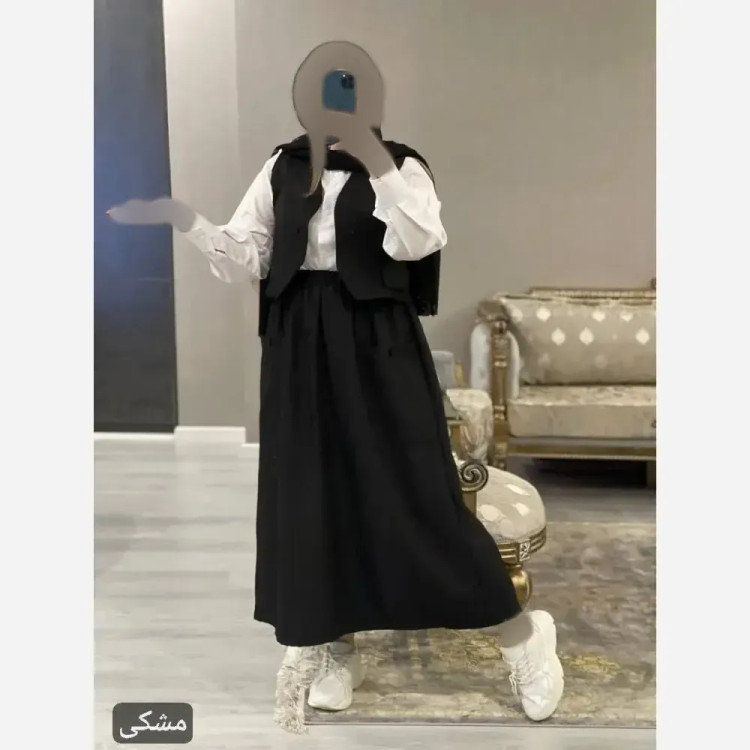ست سه تیکه زنانه کوک دوزی مدل سولماز رنگ بندی متنوع سایز فری تا 46