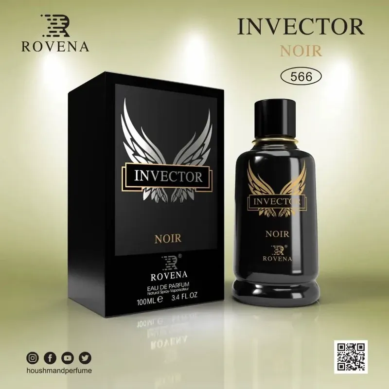 عطر مردانه روونا اینوکتور نویر مشابه پاکو رابان اینویکتوس اینتنس حجم 100 میل