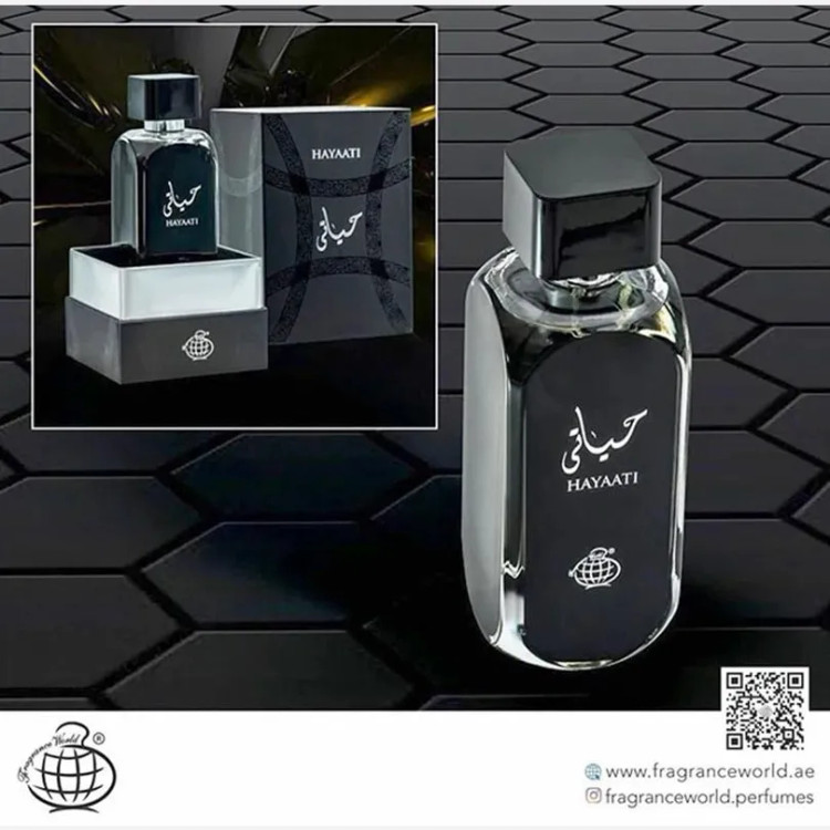 عطر ادوپرفیوم زنانه حیاتی فرگرنس ورد حجم 100 میل