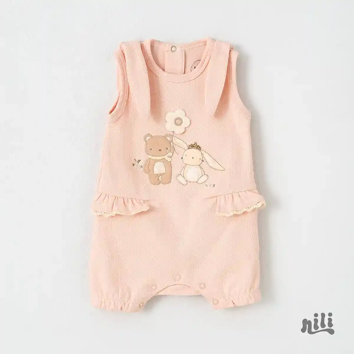 رامپر نوزادی نخ پنبه رافائلا ضد حساسیت
