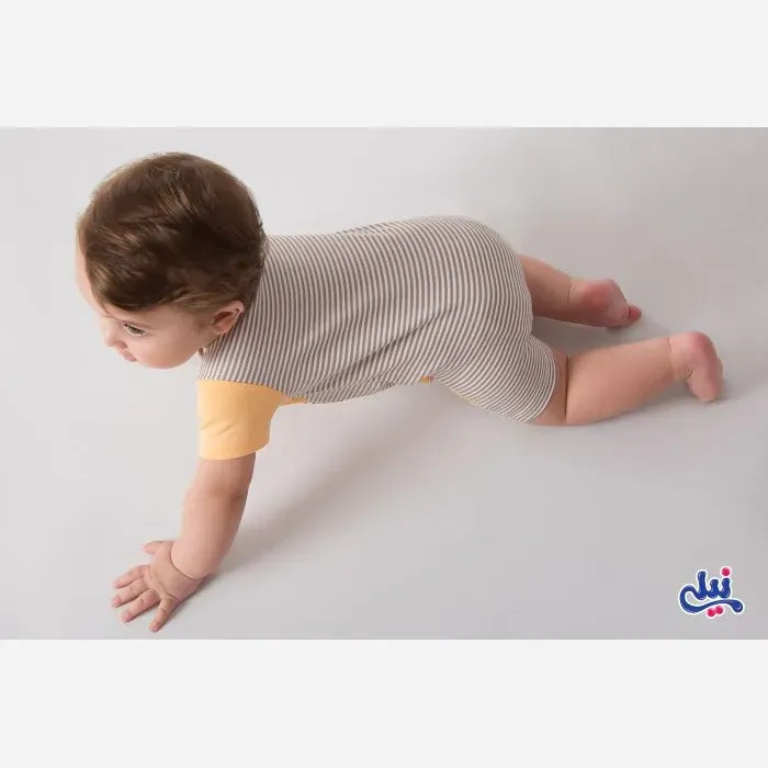 رامپر نوزادی شیر نخ پنبه ضد حساسیت