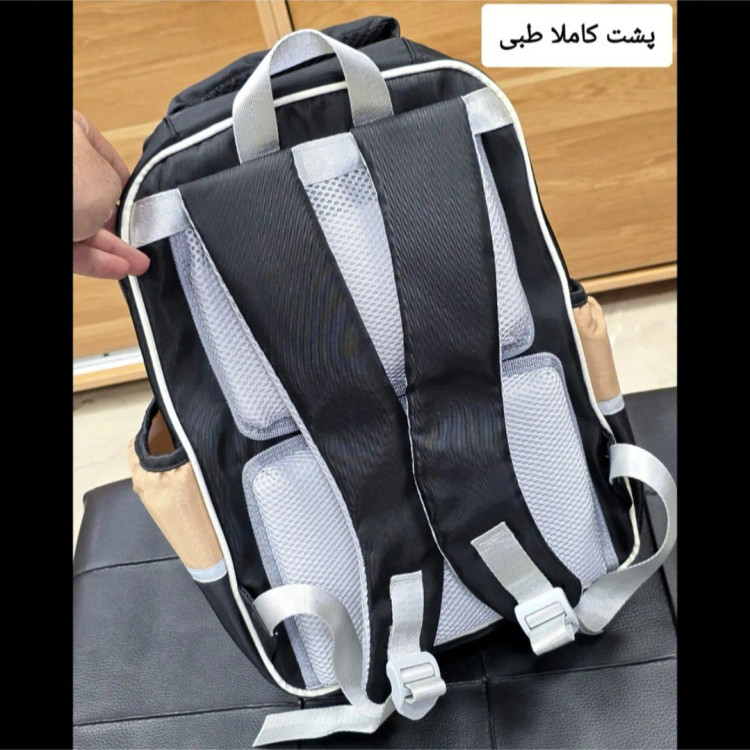 کوله پشتی مدرسه دخترانه طرح تدی برند پرزیدنت وارداتی مناسب پیش دبستانی و دبستان