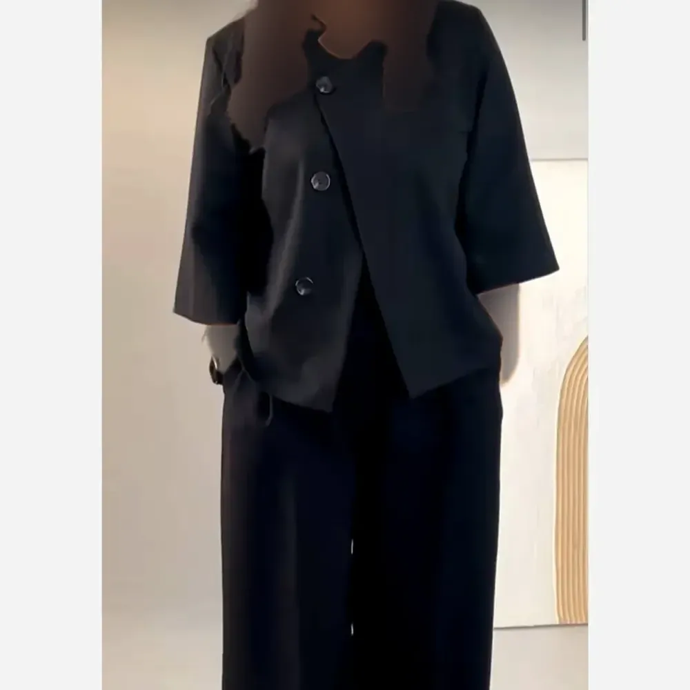 کت شلوار زنانه جنس مازراتی درجه یک مدل بابونه