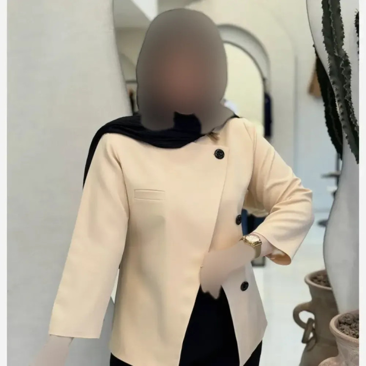 کت شلوار زنانه جنس مازراتی درجه یک مدل بابونه