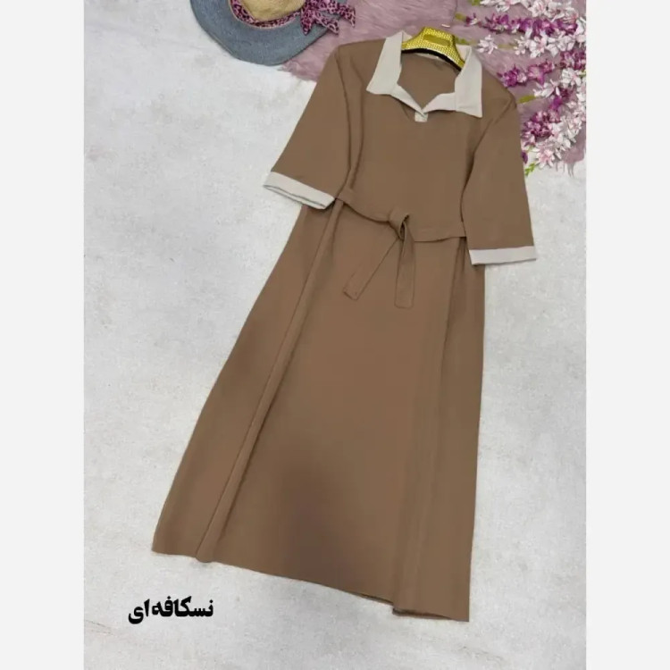 پیراهن مازراتی شایلی جیب دار فری سایز 38 تا 46