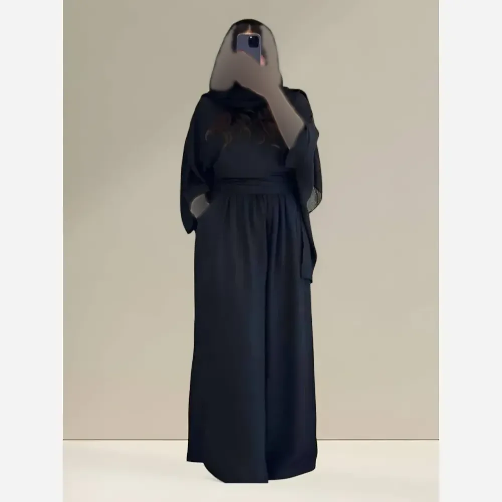 ست شومیز و شلوار زنانه مدل کاشی جنس شانتون فری سایز