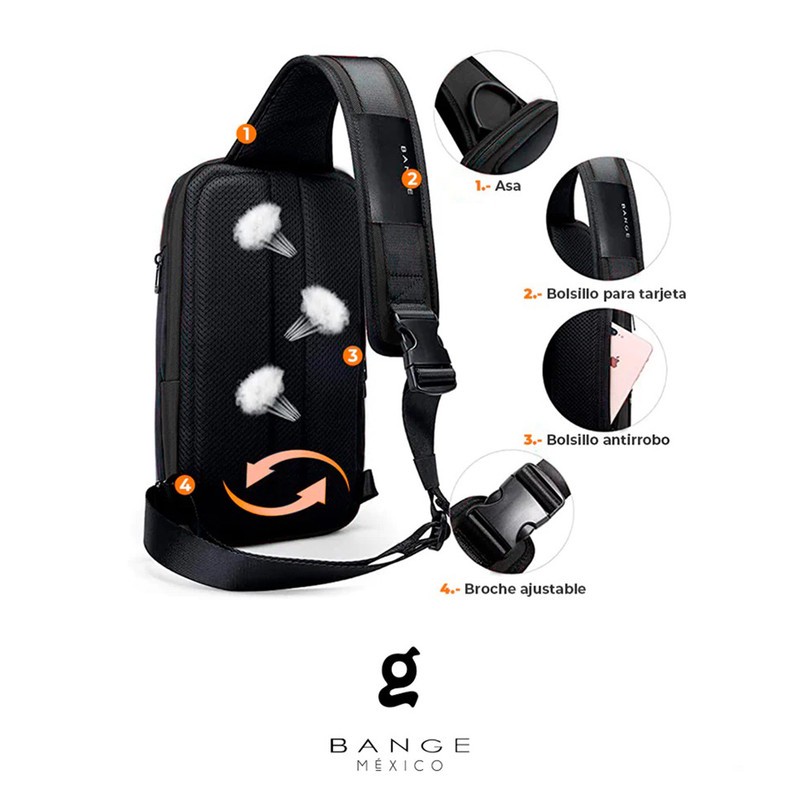 کیف کراس بادی مردانه مدل BG-7566
