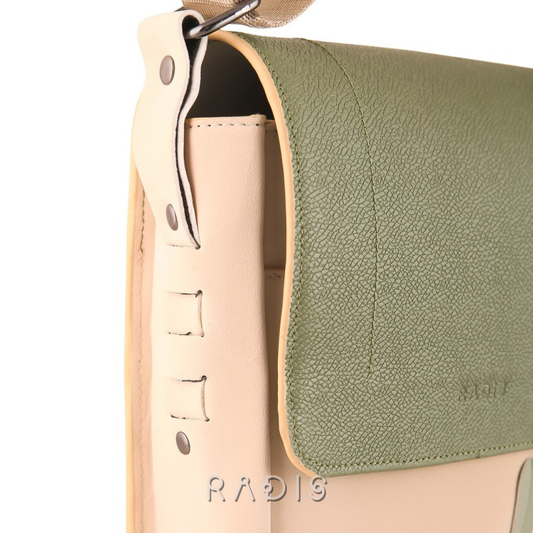 کیف رودوشی چرم رادیس مدل MAHAN کد 010-M MC-14