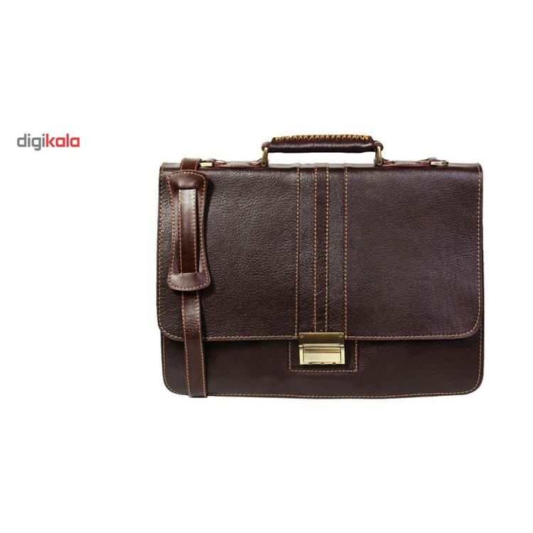 کیف اداری مردانه چرم ناب مدل فلوتر کدE12-12