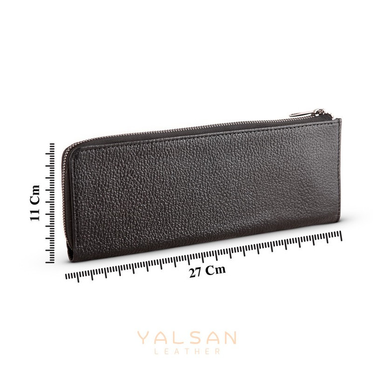 کیف دسته چک مردانه چرم یلسان مدل رادمهر کد BF-01-081