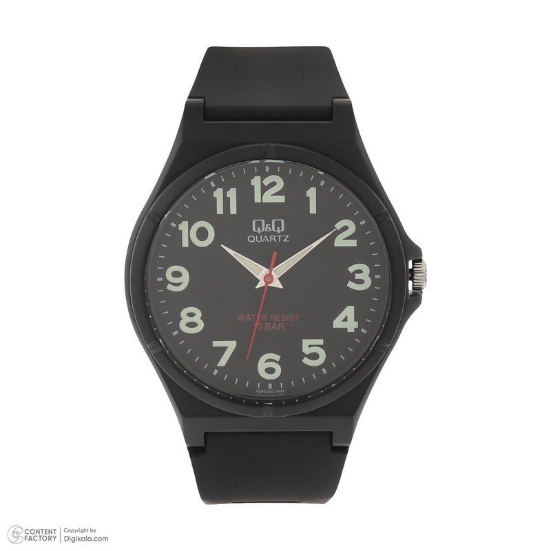 ساعت مچی عقربهای کوارتز مردانه کیو اند کیو مدل VQ66J024Y