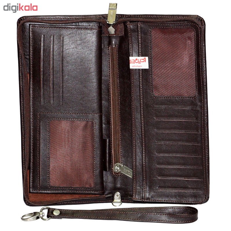 کیف دسته چک چرم بارز مدل DM76