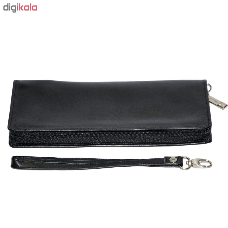 کیف دسته چک چرم بارز مدل DM76