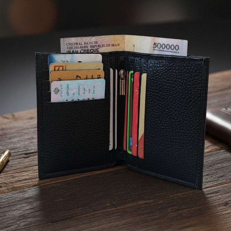 کیف پول چرم روگا کد 220