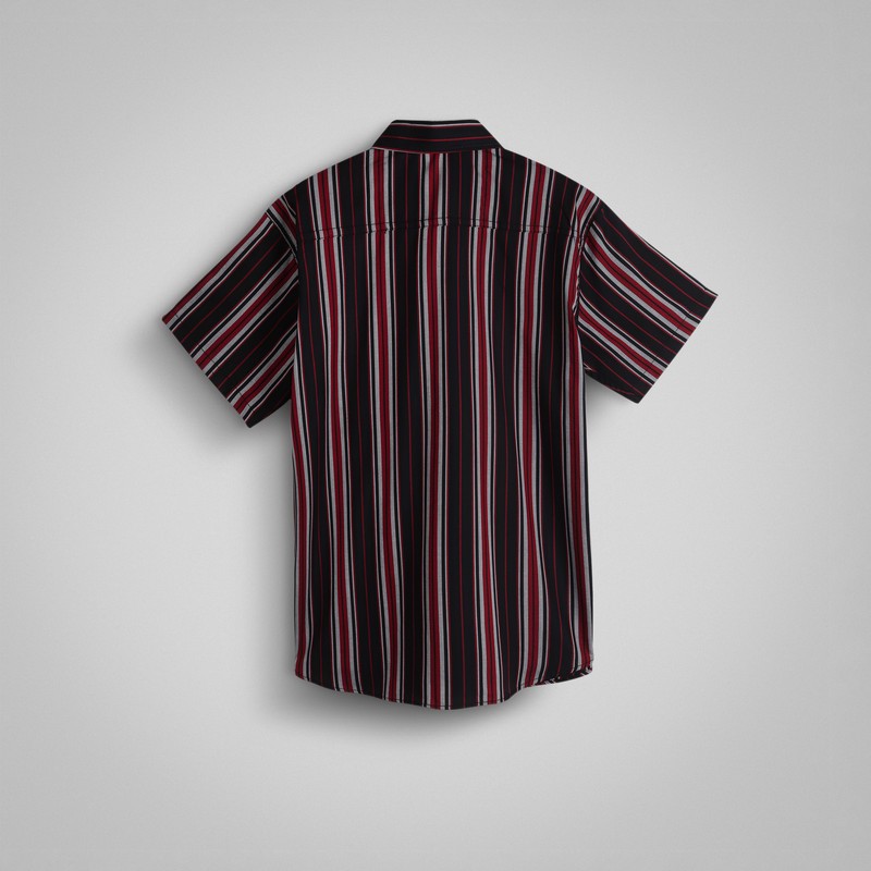 پیراهن آستین کوتاه یقه برگردان مردانه باینت مدل 849