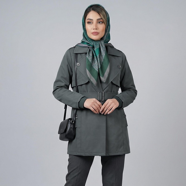 بارانی زنانه السانا مدل دیارا کد 2379