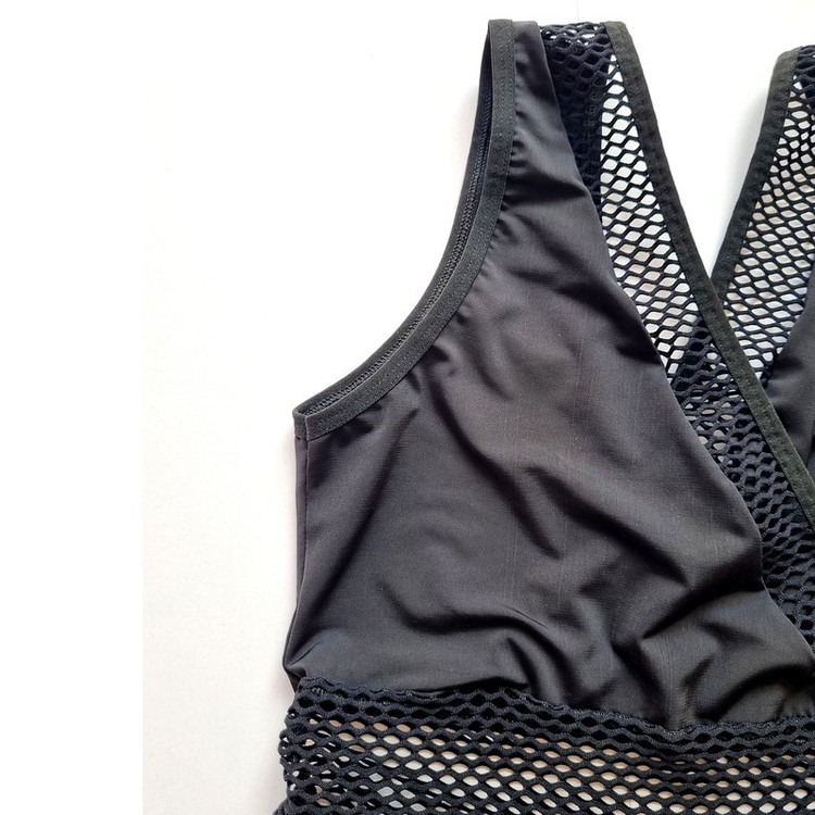 مایو زنانه مدل تور زنبوری