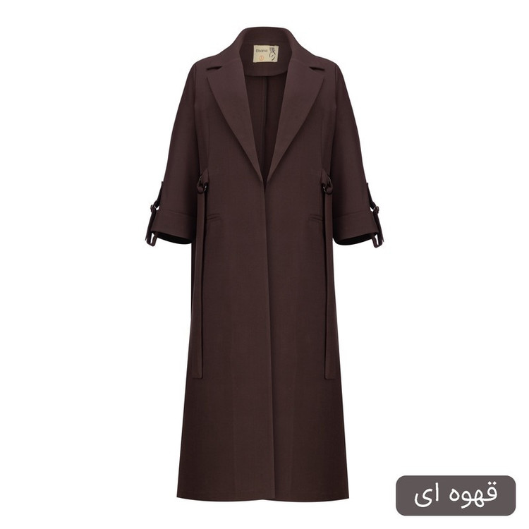 مانتو زیر زانو زنانه السانا مدل آیرال کد 2562