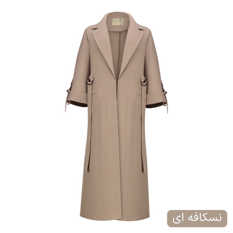 مانتو زیر زانو زنانه السانا مدل آیرال کد 2562