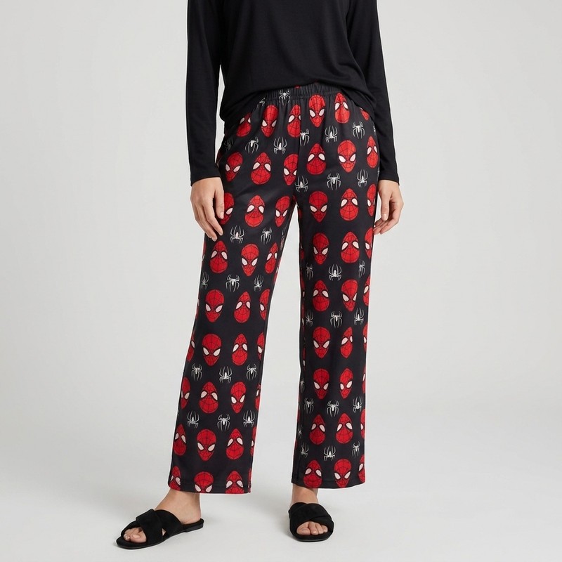 شلوار راحتی زنانه مدل اسپایدرمن