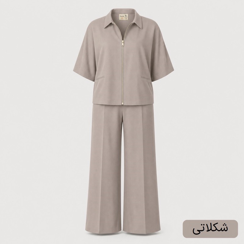 ست شومیز و شلوار زنانه السانا مدل آوانه کد 2698