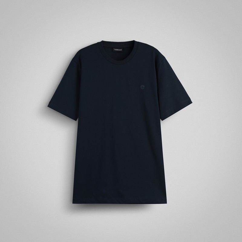 تیشرت آستین کوتاه یقه گرد مردانه زاناما مدل کاوردار