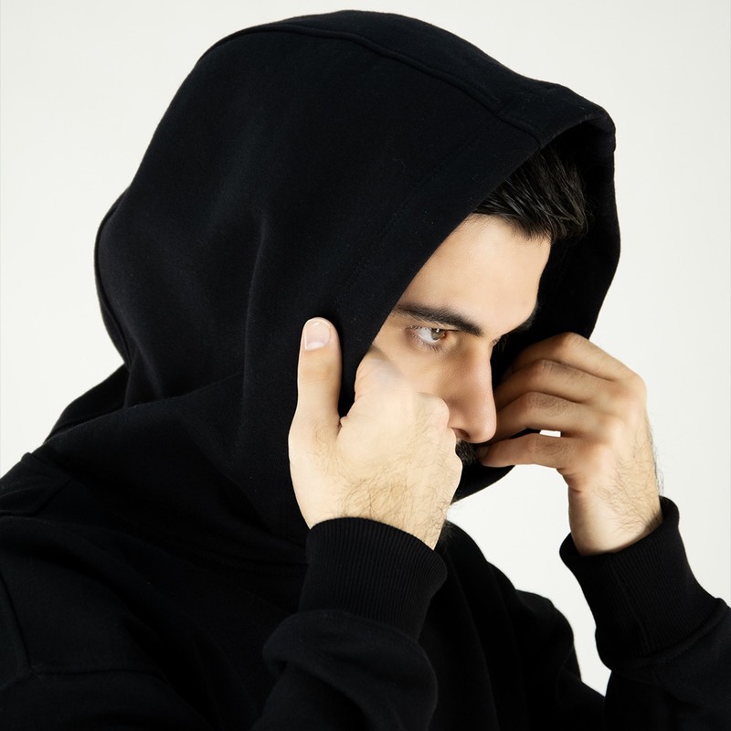 هودی مردانه بی نقش مدل ساده کد BN401