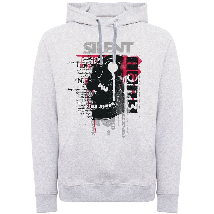 هودی مردانه طرح اسکلت silent کد F218