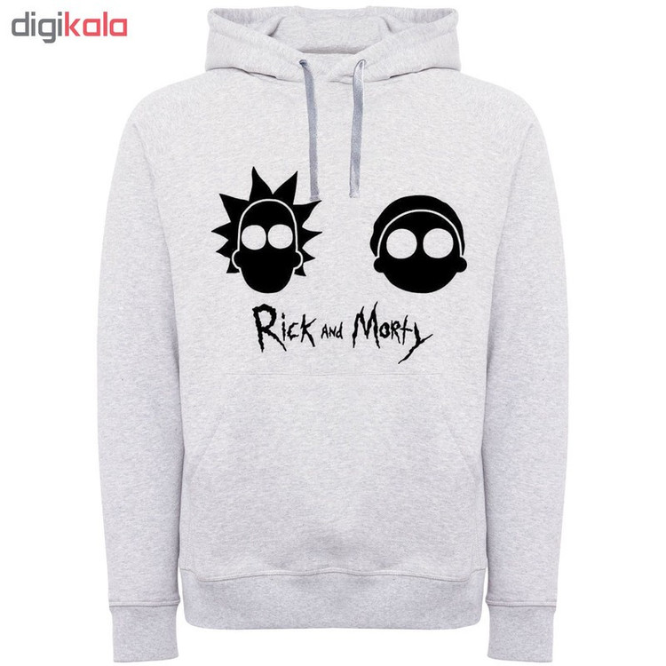 هودی مردانه طرح rick and morty کد W06