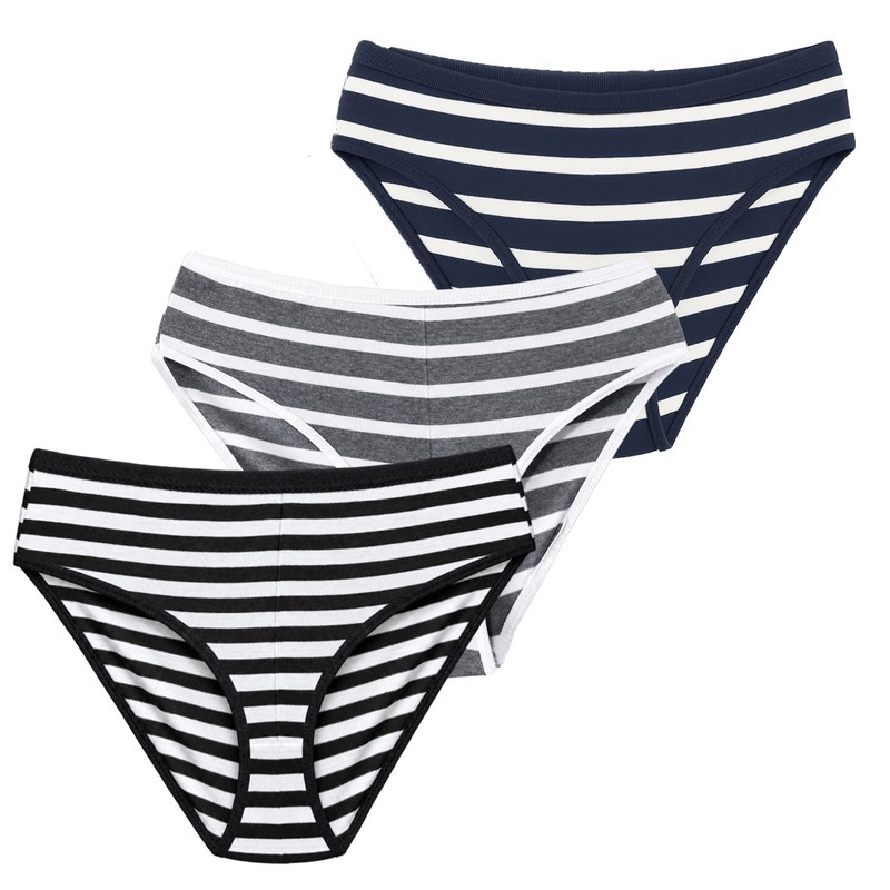 شورت زنانه دارما مدل striped مجموعه 3 عددی