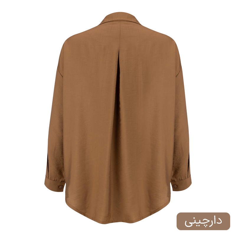 شومیز آستین بلند یقه هفت زنانه السانا مدل نوشان کد 2551